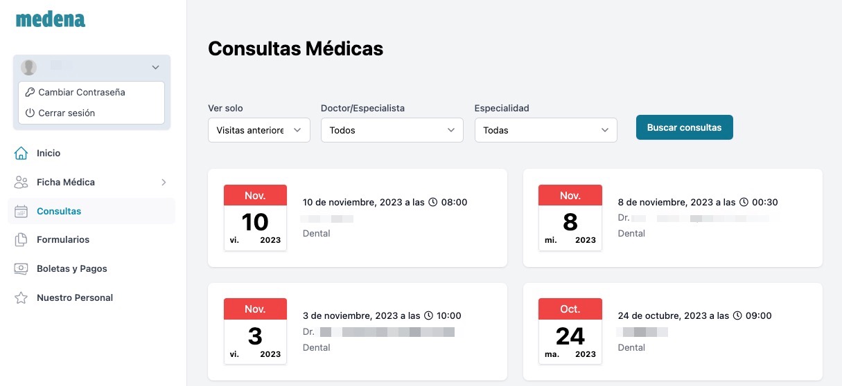 Portal de Pacientes